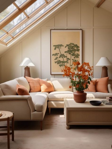 Best of 2023: Living Rooms 40 Peach Living Room Decor, Peach Living Room, Peach Living Rooms, Pantone 2024, Color Of The Year 2024, Fresh Living Room, Pantone Color Of The Year, Serene Bedroom, Colourful Living Room