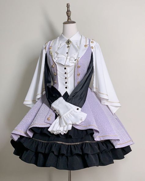 Star Aesthetic Outfit, Moon Outfits, Moon Clothes, Moon Outfit, Harajuku Style Winter Cosplay Dresses, Anime Style Cosplay Dress With Ruffles, Harajuku Style Ruffled Halloween Dresses, Moon Dress, Country Lolita