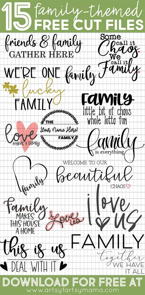 Family Svg Free Cricut, Cricut Explore Air Projects, I Love Us, Cricut Help, Cricut Hacks, Cricut Svg Files Free, Cricut Supplies, Cricut Explore Projects, Projets Cricut