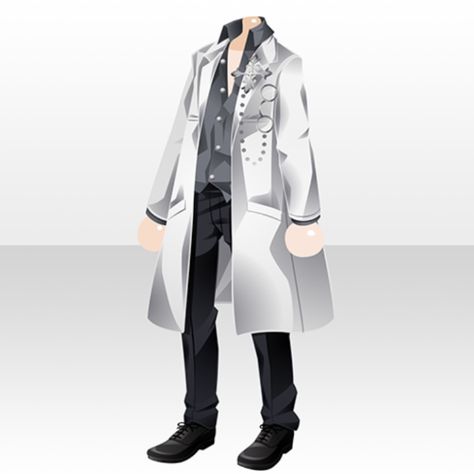 Anime Scientist, Scientist Outfit, Cute Gacha Outfits, Outfit Ideas For Characters, Princess Ideas, Outfit Male, Oc Outfit Ideas, Oc Clothes, Ideas For Characters