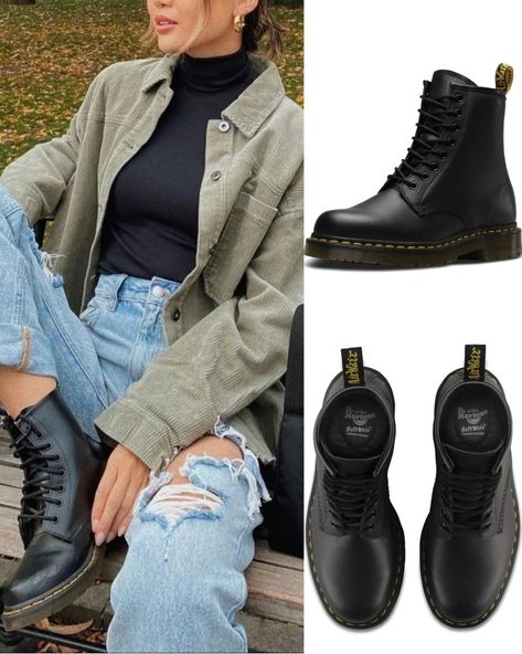 Fashion, Boots, Shoewear, Amazon Fashion Workwear Lace-up Boots With Lug Sole, Solovair Boots Outfit, Lace-up Work Boots With Lug Sole, Urban Lace-up Boots With Lug Sole, Adventure Lace-up Boots With Lug Sole, Black Synthetic Lace-up Boots With Lug Sole, Dr. Martens, Lace Up, Boots