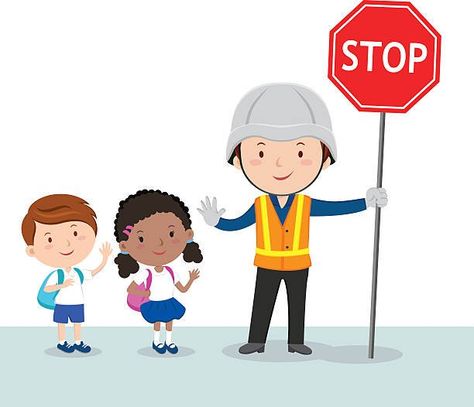 Thank you Crossing Guard Crossing Guard, Lotto Tickets, Smile And Wave, I Drive, Kids Vector, Awareness Campaign, School Pictures, Traffic Light, School Kids