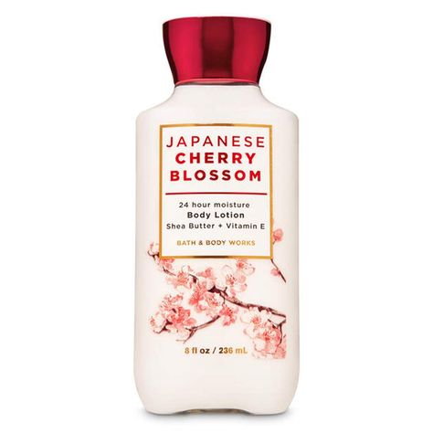 Fragrance A graceful blend of Japanese Cherry Blossom, Asian pear, fresh mimosa petals, white jasmine & blushing sandalwood One of America's best-selling fragrances, Japanese Cherry Blossom is your little black dress fragrance With shea butter, coconut oil & vitamin E, our Super Smooth Body Lotion Clinically tested for 24 hours of moisture, so your skin feels soft & smooth. Size: 8 fl oz / 236 mL Profumo Victoria Secret, Cherry Scent, Asian Pear, Japanese Blossom, Anti Aging Skincare Routine, Bath And Body Work, White Jasmine, Fragrance Lotion, Bath And Body Works Perfume