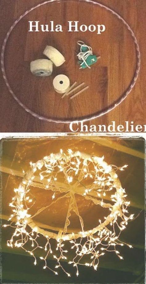 Hula Hoop Chandelier, Hoop Chandelier, 23 Birthday, Chandelier Decorations, Deco Champetre, Diy Decoracion, Wedding Chandelier, Diy Chandelier, Hula Hoop