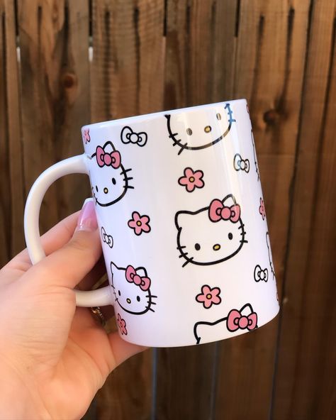 Available 💞 Dm to claim !! . . . . #hellokitty #hellokittylover #hellokittymug #sanrio #custommug #customgifts #customs #smallbusinessowner #supportsmallbusiness #xmanzoxcustoms Hello Kitty Mug Design, Mug Design Ideas, Cool Coffee Mugs, Sublimacion Ideas, Hello Kitty Mug, Love Stars, Big Boys, Mug Designs, Custom Mugs