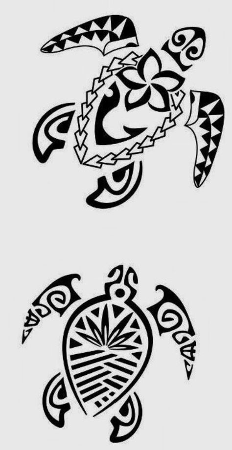 Native American Turtle Tattoo, Hawaiian Turtle Tattoos, Sea Turtle Artwork, Turtle Artwork, Beach Tattoos, Svg Animals, Sea Turtle Tattoo, Turtle Tattoo Designs, Mayan Art