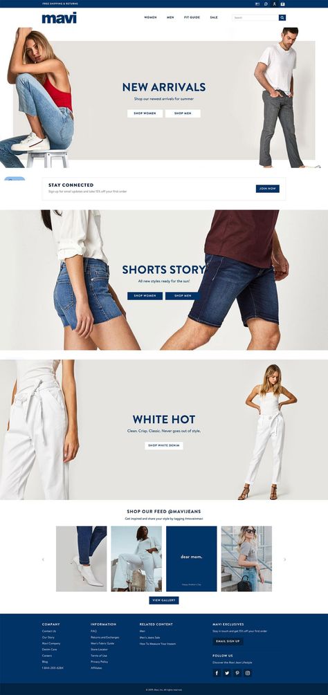 Mavi | eCommerce Website Design Gallery & Tech Inspiration T Shirt Website Banner Design, Clothes Shop Banner Design, New Arrivals Website Banner, Fashion Website Banner Design, Fashion Website Banner Ideas, Ecommerce Banner Design Ideas, T Shirt Ads Design, Cloth Website Design, Cloth Banner Design