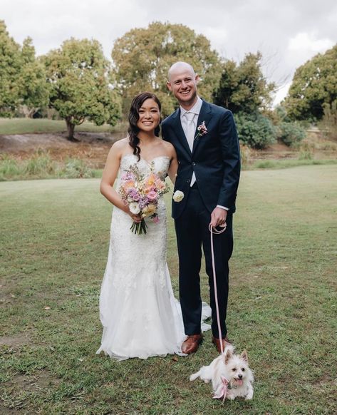 Throwback to H & H at Braeside Estate ✨ . @braesideestategc @aleishaedwardsweddings @milkhoneycreative @thisloveweddingfilms Romantic Florals, Real Weddings, Pastel, Photographer, Floral