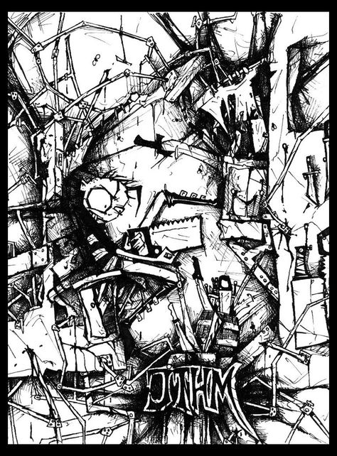 Johnny The Homicidal Maniac, Jhonen Vasquez, Many Faces, A Pic, Deviantart, Fan