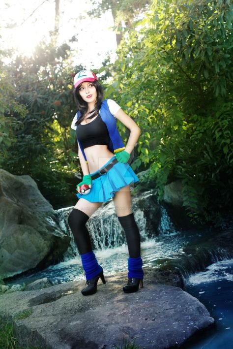 Anissa Cosplay as Ash Ketchum Anni The Duck, Ash Ketchum Cosplay, Heart Emoticon, Funny Cosplay, Pokemon Cosplay, Ash Ketchum, Happy New Year Everyone, Geek Girls, The Duck