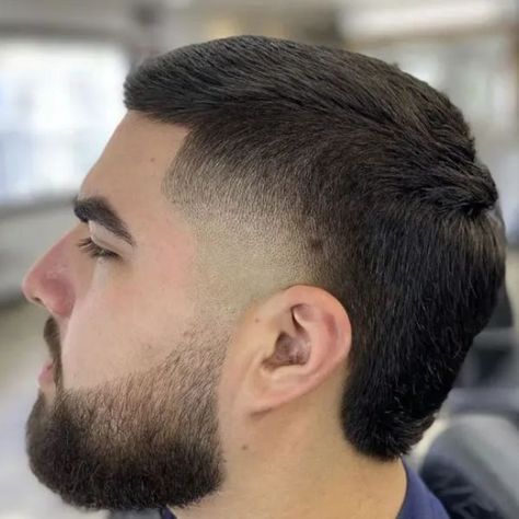 Takuache Haircut - 18 Trendy Takuache Hairstyle Ideas For Men Men Short Hair Fade, Edgar Haircut, Taper Fade Short Hair, Taper Fade Curly Hair, Short Hair With Beard, Mullet Fade, Wide Smile, Haircut Names For Men, Drop Fade Haircut