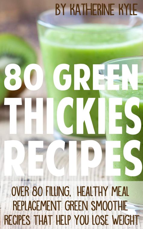 Over 80 Green Thickie recipes: Over 80 filling, healthy, meal replacement green smoothie recipes that help you lose weight and feel amazing! Replace your breakfast with one Green Thickie and notice the difference! Natural Protein Shakes, Green Thickies, Boiled Egg Diet Plan, Detox Drinks Recipes, Flax Seeds, Makanan Diet, Meal Replacement Shakes, Dr Oz, Green Smoothie Recipes