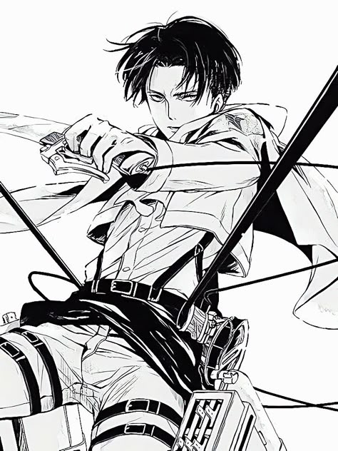 ꜱʜɪɴɢᴇᴋɪ ɴᴏ ᴋʏᴏᴊɪɴ Hxh Characters, Captain Levi, Titans Anime, Attack On Titan Fanart, Attack On Titan Levi, Attack On Titan Art, Eren Jaeger, Levi Ackerman, Attack On Titan Anime