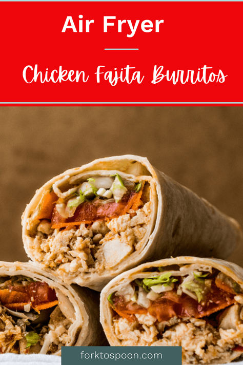 Whenever I’m unsure of what to make for dinner, my air fryer is always my go-to. These air fryer chicken burritos are incredibly easy to whip up! If you’re out of chicken, simply swap in another meat, add some veggies, or enjoy them with just cheese and salsa. No matter what you choose, they’re quick, easy, and delicious!
Chicken Fajita Burritos
Easy Chicken Fajita Burritos Recipe
Best Chicken Fajita Burritos
Homemade Chicken Fajita Burritos
Quick Chicken Fajita Burritos Air Fryer Chicken Burrito, Air Fryer Mexican Chicken, Fajita Burrito Recipe, Fajitas Oven, Chicken Fajita Burrito, Fajitas Crockpot, Chicken Fajitas Oven, Burritos Chicken, Fajita Burrito