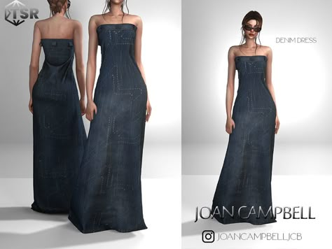 Joan Campbell Sims 4 Cc, Goddess Women, Sims 4 Hair Male, Clothes Cc, Play Sims 4, Cc Clothes, Sims 4 Game Mods, Scarlett Dresses, Tumblr Sims 4