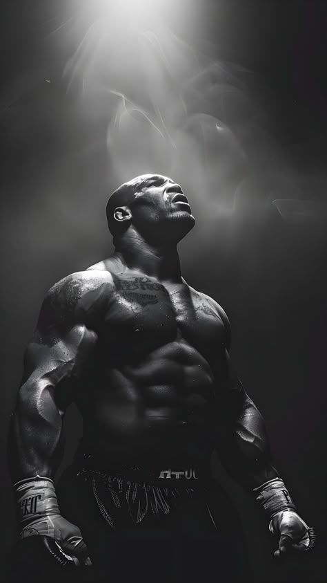 Mike Tyson Boxing, Doflamingo Wallpaper, Trening Sztuk Walki, Boxing Images, Iron Mike, Bodybuilding Pictures, Gym Wallpaper, Boxing Posters, Gym Poster