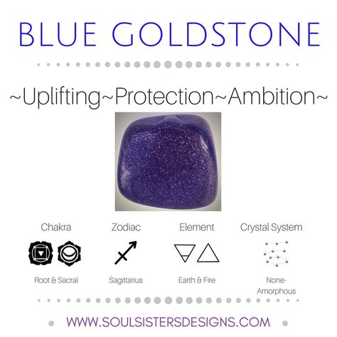 Blue Goldstone Zodiac Elements, Chakra Root, Element Earth, Blue Sandstone, Crystals Healing Properties, Spiritual Crystals, Gemstone Meanings, Crystal Therapy, Blue Goldstone