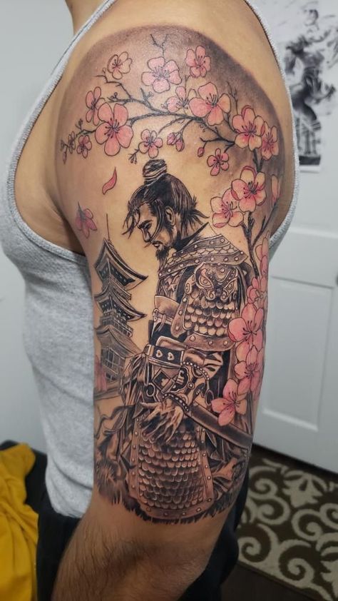 300+ Powerful Warrior Tattoo Designs (2023) - TattoosBoyGirl Chinese Warrior Tattoo, Daruma Tattoo, Japanese Warrior Tattoo, Samurai Tattoo Sleeve, Warrior Tattoo Sleeve, Samurai Warrior Tattoo, Guerriero Samurai, Small Wave Tattoo, Japanese Tattoos For Men