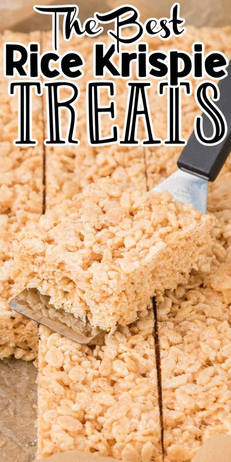 Rice Krispie Treats Original Recipe, Best Rice Krispie Treats Recipe, Rice Crispy Squares, Homemade Rice Krispies, Rice Crispy Bars, Crispy Treats Recipe, Rice Krispie Treats Recipe, Rice Krispie Bars, Homemade Rice Krispies Treats