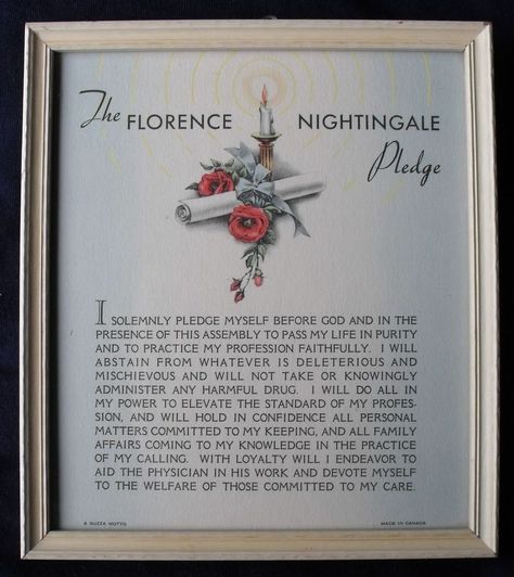 Florence Nightingale Pledge | The Florence Nightingale Pledge - Buzza Print 1930's Future Lpn, Nightingale Pledge, Nurses Life, Holistic Nursing, Nurse Things, Nurse Decor, Nursing Quotes, Happy Nurses Day, Nursing Fun