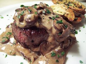 Black Truffle Oil Recipes, White Truffle Oil Recipes, White Wine Lemon Butter Sauce, Brandy Cream Sauce, Truffle Oil Recipes, Venison Tenderloin, Black Truffle Oil, Brandy Sauce, Beef Tenderloin Recipes