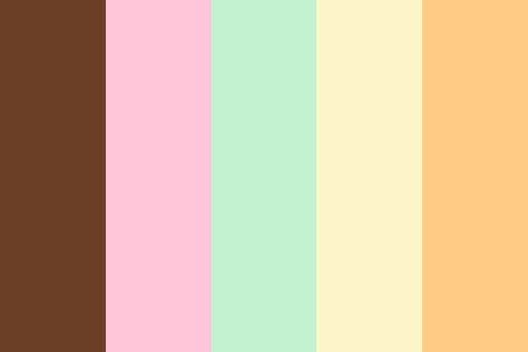 Ice cream Color Palette Ice Cream Color Palette, Ice Cream Colour, Cream Color Palette, Cream Color Scheme, Colorful Ice Cream, Hex Color Palette, Color Palette Challenge, Paint Color Palettes, Cream Colour