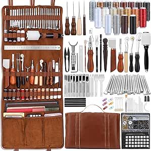 Leather Crafting Tools, Busniss Ideas, Beginner Leather Projects, Leather Products Ideas, Leather Craft Ideas, Artist Tools, Leather Kits, Leather Working Tools, Leather Tooling Patterns