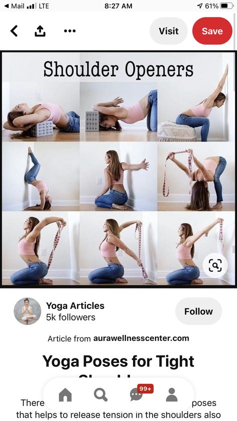 Stretch Lab, Somatic Exercise, Yoga Shoulder, Yoga Articles, Yoga Ideas, Morning Yoga Routine, Daily Yoga Workout, Yoga For Back Pain, Yoga Props