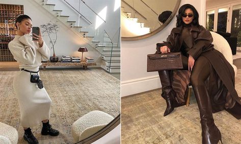 Kylie Jenner house: The Keeping Up with the Kardashians star often shares photos of her Hidden Hills home on Instagram. See where she lives with daughter Stormi Kylie Jenner Room, Kylie Jenner Closet, Celebrities Homes, Kylie Jenner House, Look Kylie Jenner, Jenner House, Kylie Jenner Photos, Holmby Hills, Marilyn Monroe Portrait