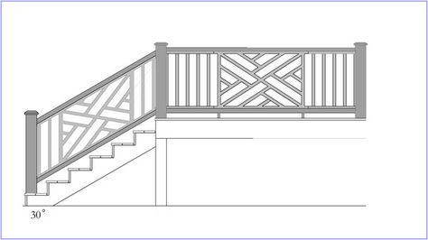 Chippendale Railing, Front Balcony Design, Porch Railing Designs, Stair Paneling, Front Porch Railings, Railing Designs, Deck Railing Design, Staircase Railing Design, Balcony Railing Design