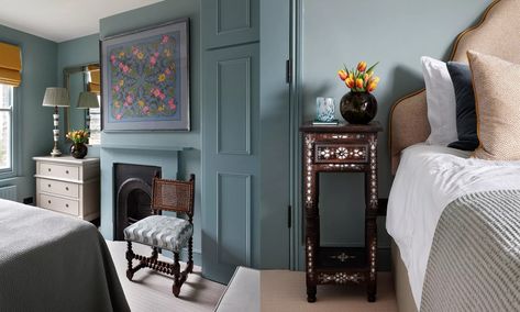 Oval Blue Farrow And Ball, Berrington Blue Farrow And Ball, Blue Walls Curtain Ideas, Farrow And Ball Blue Bedroom, De Nimes Farrow Ball Bedroom, Sardine Farrow And Ball, Oval Room Blue Living Room, Oval Room Blue Bedroom, Stone Blue Farrow And Ball