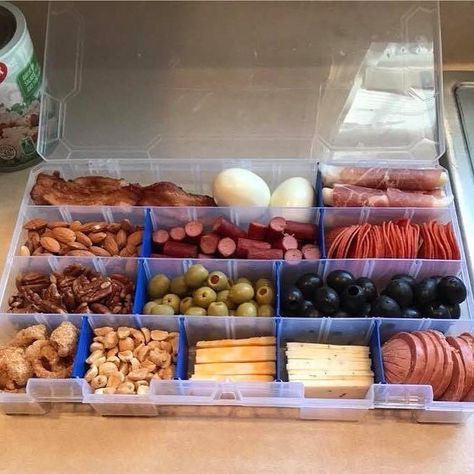 Doing Keto? Here's a great tip - take one of these boxes and fill it will Keto snacks to take with you to work or keep handy in the fridge. Then when you want a snack you can just grab the box & know everything in is is Keto! Hope this helps you Keto Snack, Low Carb Diets, Low Carb Eating, Snack Packs, Low Carb Snacks, Low Carb Keto Recipes, Ketogenic Recipes, Keto Dinner, Keto Meal Plan