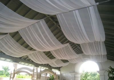 Diy Draping, Esthetician Rooms, Spa Esthetic, Event Draping, Reception Ceiling, Ceiling Drapery, Massage Room Decor, Wedding Drapery, Wedding Ceiling