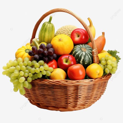 fruits and vegetables in wicker basket rich harvest for thanksgiving day isolated on white fruit b Harvest Basket Ideas, Fruits And Vegetables Basket, Fruits In A Basket, Fruit In Basket, Basket With Fruits, Basket Of Fruits, Thanksgiving Basket, Harvest Fruit, Fruits And Vegetables Pictures