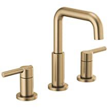 Check this out! Delta Nicoli, Delta Faucets Bathroom, Gold Bathroom Faucet, Touchless Faucet, Bathroom Sink Drain, Bear Creek, Widespread Bathroom Faucet, Gold Bathroom, Delta Faucets