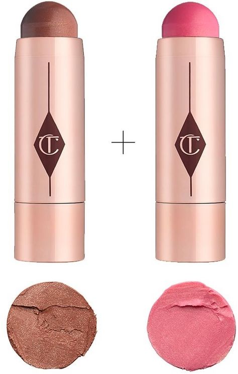 Beach Stick Bronze + Blush Kit Ibiza + Las Salinas ($85) Charlotte Tilbury Beach Stick, Product Wishlist, Make Up Kits, Uk Makeup, Ibiza Formentera, Moon Beach, Face Kit, Lots Of Makeup, Summer Skin