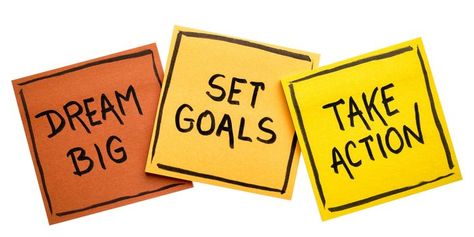 Goal setting is critical to achieving the big things in your life. Let's look at how planning for the next five years can help you do that. Vision Board Template, Goal List, Reaching Goals, Big Goals, Set Your Goals, Goal Tracker, Goal Planning, Achieving Goals, Personality Type