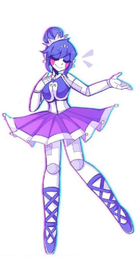 #fnaf #art Stylized Ballora, Fnaf Ballora, Indie Horror Games, Ballora Fnaf, Fnaf 5, Fnaf Oc, Cosplay Idea, Tools Drawing, Fnaf Sister Location