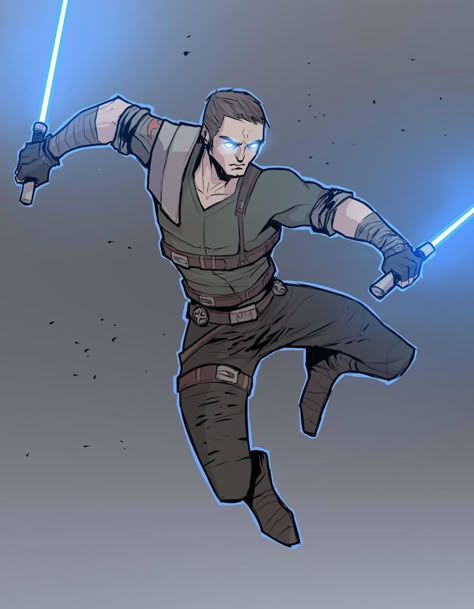 Jedi Oc, Galen Marek, Grey Jedi, Jedi Art, Star Wars Light, Star Wars Fashion, Star Wars Design, Star Wars Characters Pictures, Star Wars Outfits