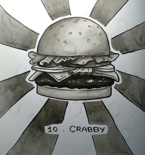 Inktober day 10 crabby drawing Cappy Berra Drawing, Crabby Drawing, Crab Drawing Realistic, Scallop Drawing Inktober, Scary Crab Drawing, Scallop Inktober, Drawings, 10 Things