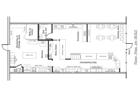 Deli Butcher Shop Design, Butcher Store, Surf Cafe, Fridge Design, Small Restaurant Design, Store Plan, Restaurant Plan, Plan Layout, Meat Shop