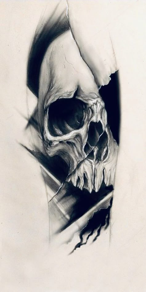 Realistic Skull Tattoo Design, Realistic Skull Tattoo, Indian Skull Tattoos, Infected Tattoo, Realistic Skull, Skull Rose Tattoos, Black Skull Tattoo, Skull Art Tattoo, Skull Hand Tattoo