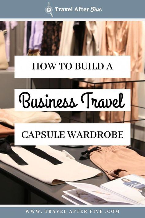 Packing for a work trip is easier when you have a business travel capsule wardrobe. You can build a closet out of professional staples to pick from, and have a cohesive look from week to week. This ultimate guide to building a capsule travel wardrobe covers how to build your capsule wardrobe, staples to include, an example packing list, where to shop, and what accessories you should also bring along on your trip.  via @travelafterfive #travelusa How To Pack For A Business Trip Women, Light Blue Business Outfit, Week Long Work Trip Packing, One Week Business Trip Packing, Conference Capsule Wardrobe, Business Trip Packing List Woman, Business Travel Capsule Wardrobe, Capsule Travel Wardrobe, Work Travel Outfit