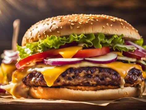 Classic Cheeseburger Recipe: How to Make the Perfect Juicy Burger at Home - NewsBreak Ultimate Cheeseburger, Classic Cheeseburger, Burger At Home, Cheeseburger Meatloaf, Homemade Cheeseburgers, Ground Beef Enchiladas, Juicy Burger, Chicken Broccoli Rice Casserole, Cheeseburger Recipe