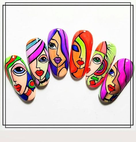 New Nail Art Design, Diy Rock Art, Nail Drawing, Abstract Face Art, Rock And Pebbles, Painted Rocks Craft, Painted Faces, Happy Stones, Painted Rocks Diy