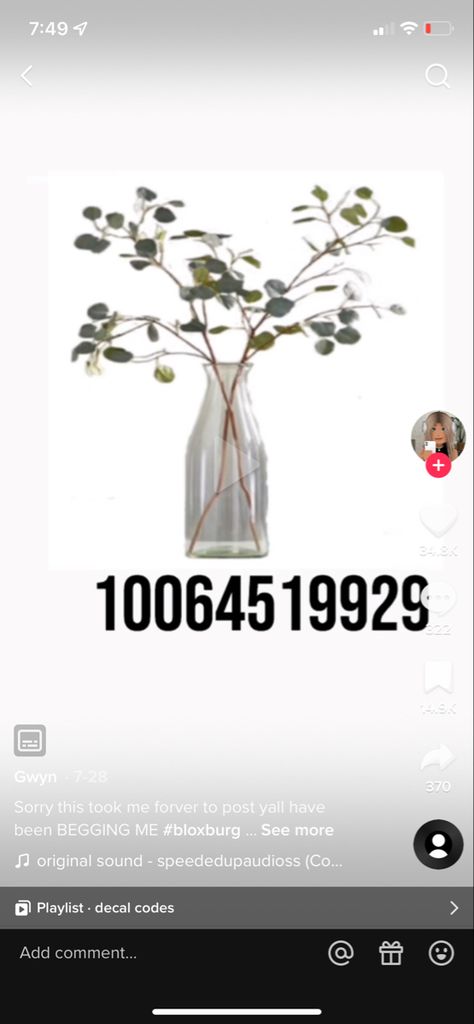 Bloxburg Plant Vase Decals Codes, Indoor Plant Decals Bloxburg, Transparent Bloxburg Plant Decals, Decal Plants Bloxburg, Roblox Plant Decals, Bloxburg Custom Plants Decal, Bloxburg Plants, Bloxburg Plant Decals Codes, Plant Decals Bloxburg