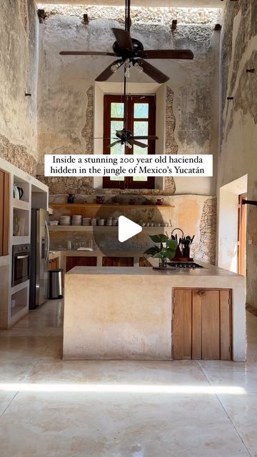 CasitaMX | Stay in Mexico’s Best Homes on Instagram: "This is the stunning 200+ year old Hacienda Tamchén located 45 minutes outside of Merida in Mexico, a fully restored hacienda with 6 rooms surrounded by Yucatán jungle." New Mexico Style Home, Hacienda Homes, New Mexico Style, Hacienda Style Homes, Best Homes, Parametric Architecture, Yucatan Mexico, Hacienda Style, Green Architecture