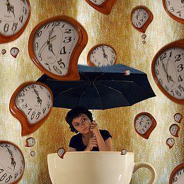 give me the coffee and no one gets hurt Running Out Of Time Art, Junk Kouture, Time Continuum, Digital Art Photography, Time Passing, Clock Art, Illustration Art Girl, Surrealism Painting, Time Art