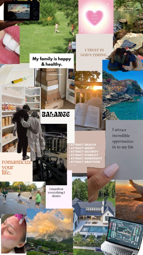 Vision board Family Vision Board, Family Wealth, Vision Board Aesthetic, Craft Market Display, Manifesting Vision Board, Board Aesthetic, Wealth Manifestation, Vision Board Manifestation, Attract Money