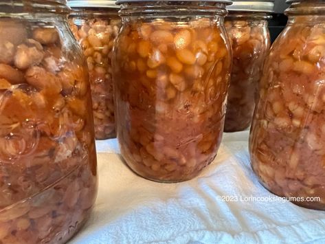 Canning Beans, Rice With Beans, Canned Baked Beans, Pressure Canning Recipes, How To Soak Beans, Dehydrated Onions, Pressure Canner, Dry Beans, Canned Beans